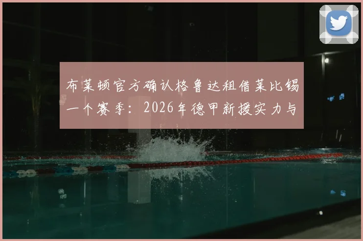 布莱顿官方确认格鲁达租借莱比锡一个赛季：2026年德甲新援实力与前景分析
